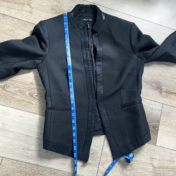 Rag and Bone Black Blazer - Picture 12 of 12